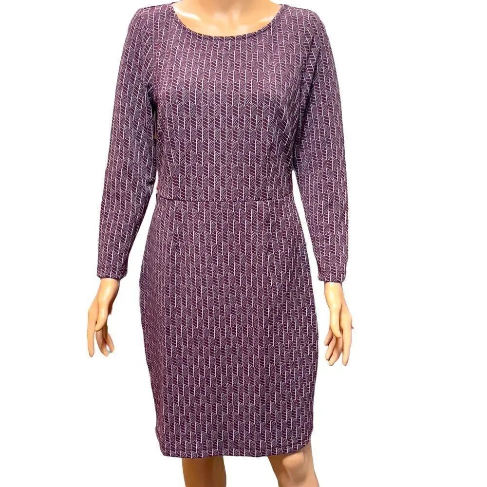 leota Long Sleeve Bodycon Dress Size Medium